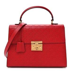 Guccissima Signature Medium Padlock Top #224405G14B